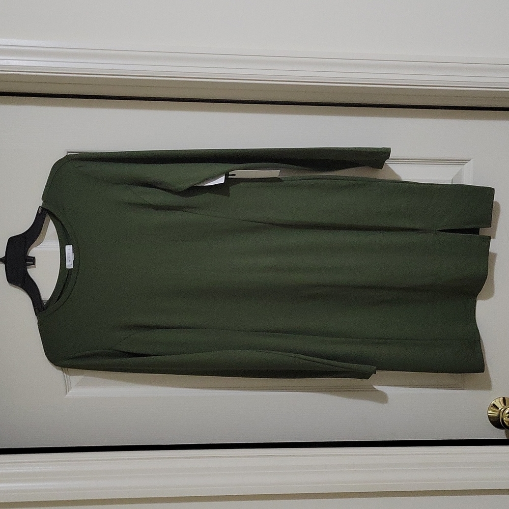 Long sleeve mini dress